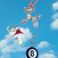 ALORA EDEN EXCLUSIVE: EIGHT BALL BAG CHARM