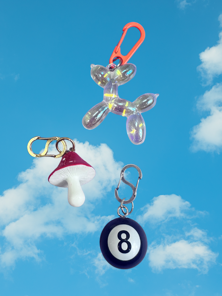 ALORA EDEN EXCLUSIVE: EIGHT BALL BAG CHARM