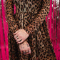 FIERCE FEMALE LEOPARD MESH MAXI DRESS *S-XL*