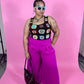 CURVY: GOOD GIRL WIDE LEG PANTS IN FESTIVAL FUCHSIA